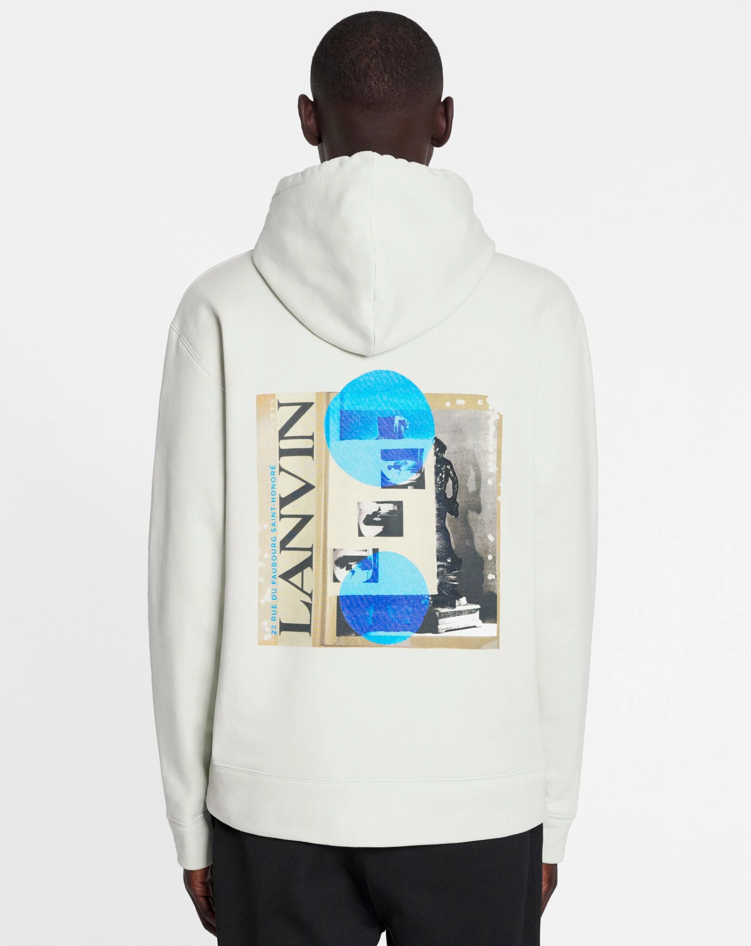 Lanvin ARCHIVE PRINTED HOODIE 4 Lanvin ARCHIVE PRINTED HOODIE - Image 4