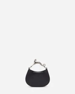 Lanvin LEATHER NANO HOBO CAT BAG
