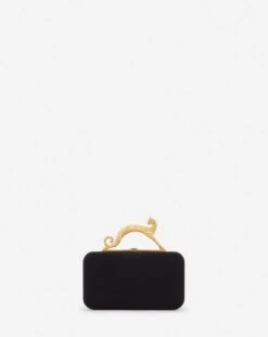 Lanvin Embroidered Satin Minaudière -Lanvin LW BGSMCH HERA A2210M1 C