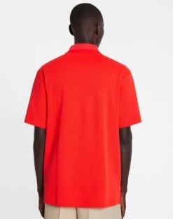 Lanvin OVERSIZED POLO WITH CURB LACE DETAILS 8 Lanvin OVERSIZED POLO WITH CURB LACE DETAILS -Lanvin RM PL0001 J018 P2337D