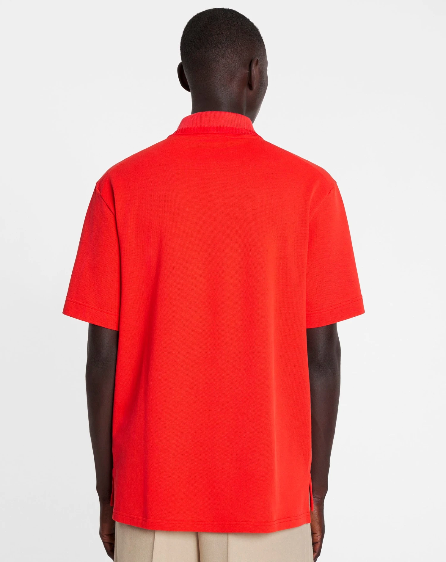 Lanvin OVERSIZED POLO WITH CURB LACE DETAILS 4 Lanvin OVERSIZED POLO WITH CURB LACE DETAILS - Image 4