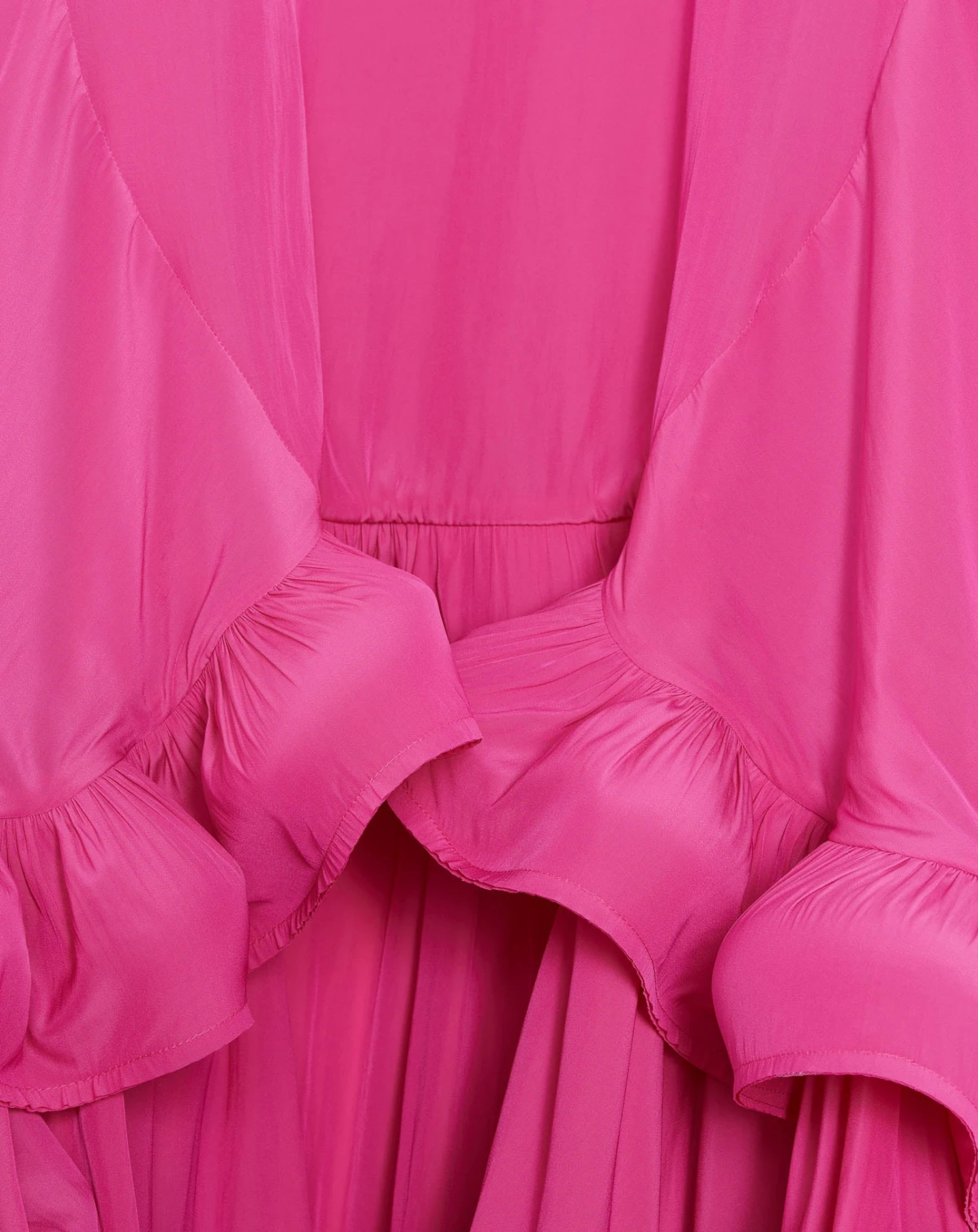 Lanvin ASYMMETRICAL CHARMEUSE MAXI SKIRT 4 Lanvin ASYMMETRICAL CHARMEUSE MAXI SKIRT - Image 4