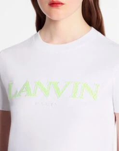 CLASSIC FIT LANVIN CURB TEE IN MERCERIZED COTTON -Lanvin RW TS0030 J207 P2301E