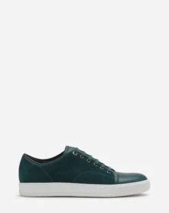 Lanvin DBB1 LEATHER AND SUEDE SNEAKERS