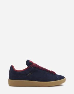 Lanvin SUEDE CURB LITE SNEAKERS