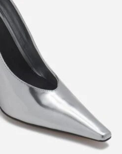 Lanvin METALLIC LEATHER SWING PUMPS -Lanvin fw pusp00 metl a23m2 f