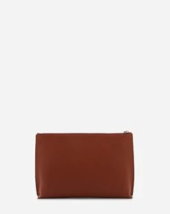 Lanvin ZIPPERED LEATHER HOBO TIE CLUTCH -Lanvin lm slsp02 pien p23b615 c