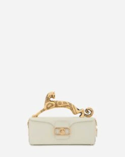 Lanvin Leather Pencil Cat Bag