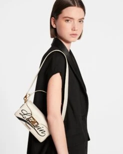 Shiny Leather LANVIN NANO Pencil Bag 10 Shiny Leather LANVIN NANO Pencil Bag -Lanvin lw bgbr06 pala a22001f