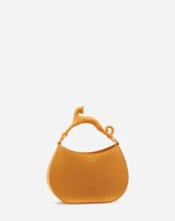 Lanvin Satin Hobo Cat Bag SM