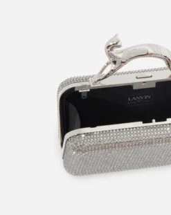 Lanvin Rhinestone Minaudiere -Lanvin lw bgsmch stra a22m2d
