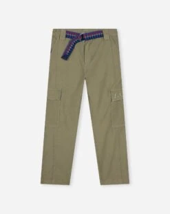 Lanvin MULTI-POCKET COTTON TROUSERS