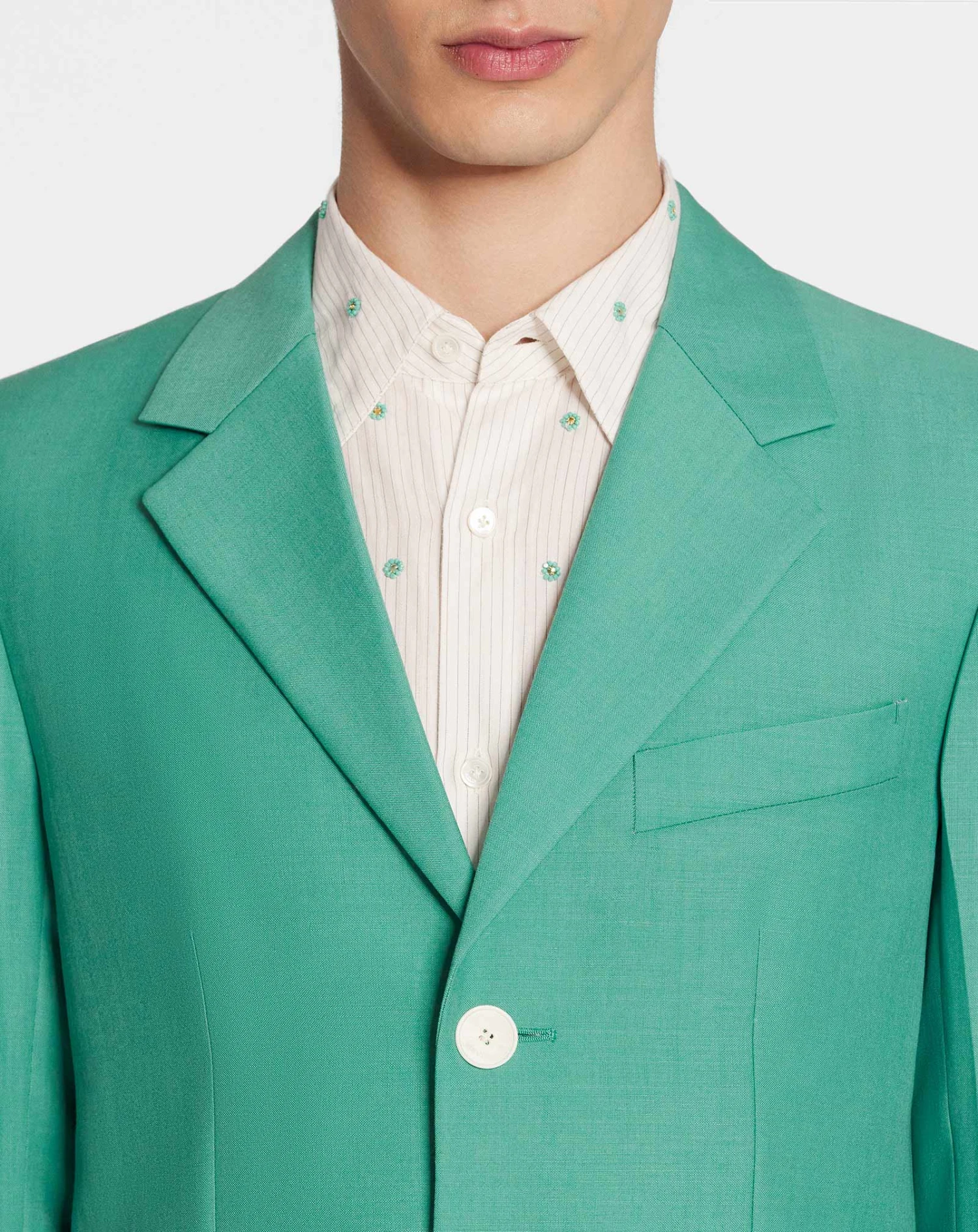 Lanvin 3-BUTTON PATCH POCKET JACKET 5 Lanvin 3-BUTTON PATCH POCKET JACKET - Image 5