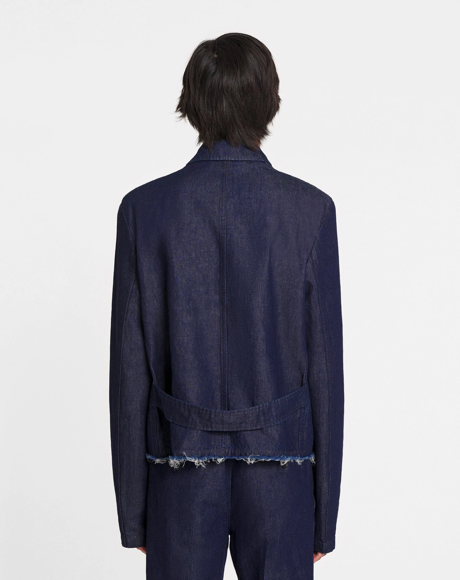 Lanvin DENIM JACKET WITH PATCH POCKETS 4 Lanvin DENIM JACKET WITH PATCH POCKETS - Image 4