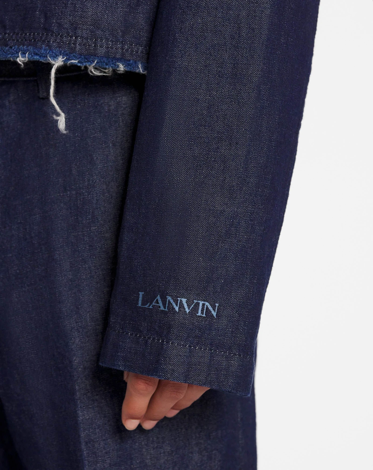 Lanvin DENIM JACKET WITH PATCH POCKETS 6 Lanvin DENIM JACKET WITH PATCH POCKETS - Image 6