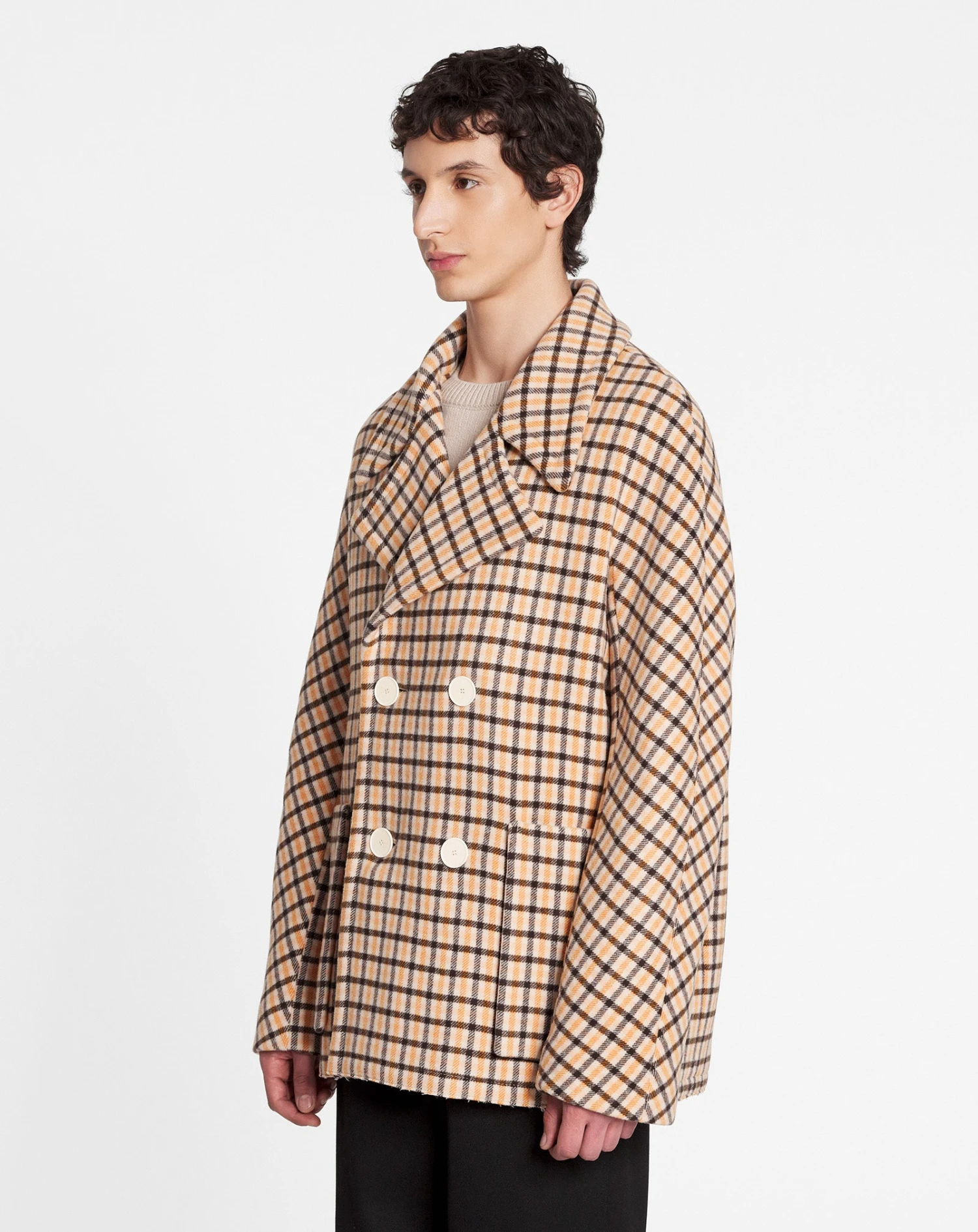 Lanvin KIMONO-INSPIRED PEACOAT 3 Lanvin KIMONO-INSPIRED PEACOAT - Image 3