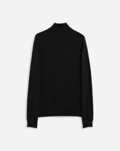 Lanvin ROLL NECK JUMPER IN WOOL AND SILK