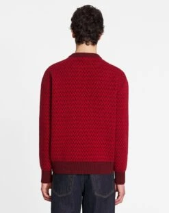 Lanvin CURB HERRINGBONE CREWNECK SWEATER IN MERINO WOOL 8 Lanvin CURB HERRINGBONE CREWNECK SWEATER IN MERINO WOOL -Lanvin rm po0024 k005 a23b330 d 0e71db1a 7e2d 4b32 827c a704d4e5fb58