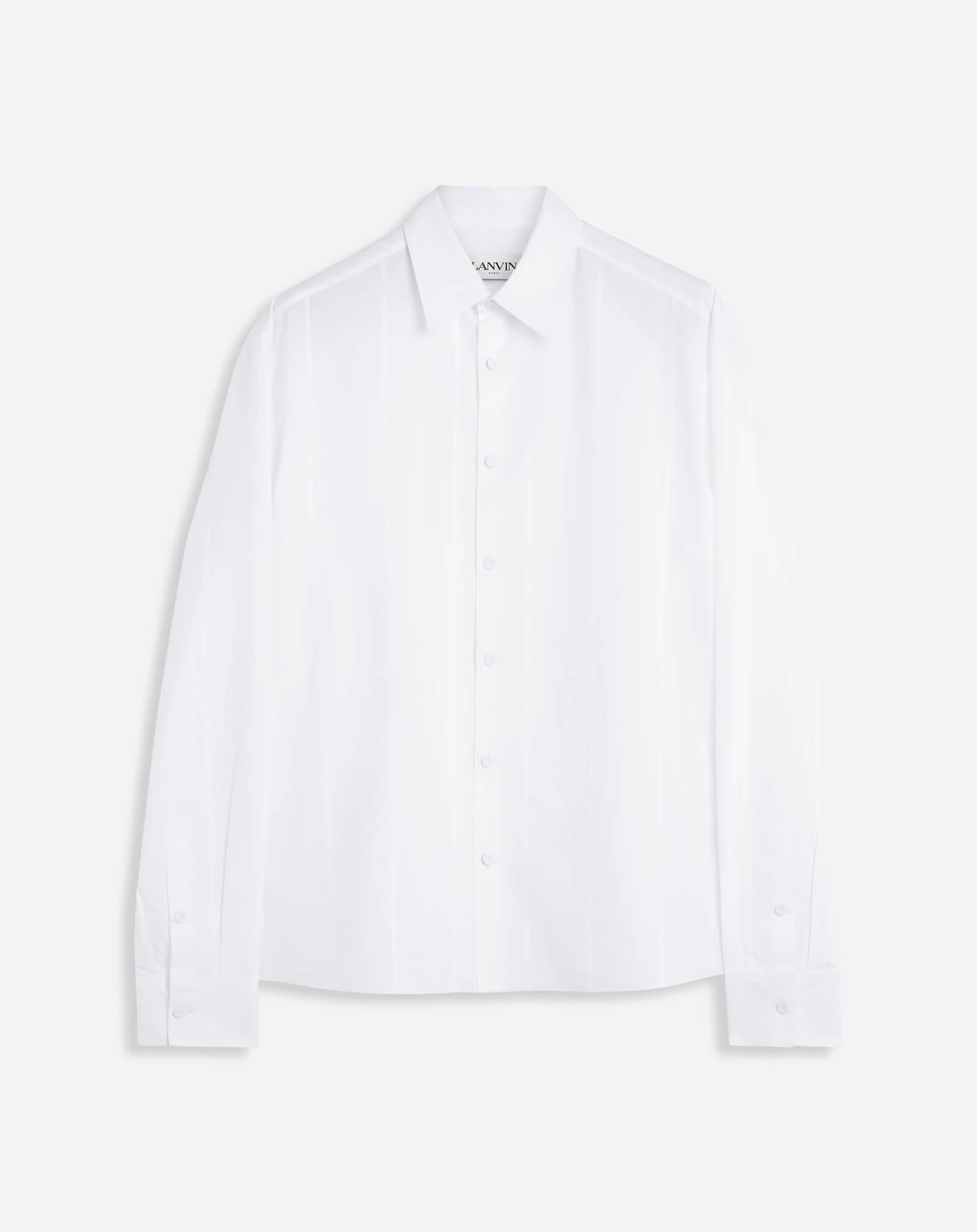 Lanvin CLASSIC GROSGRAIN SHIRT 1 Lanvin CLASSIC GROSGRAIN SHIRT