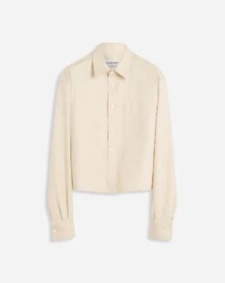 Lanvin 5 Lanvin CROPPED LONG-SLEEVED SHIRT