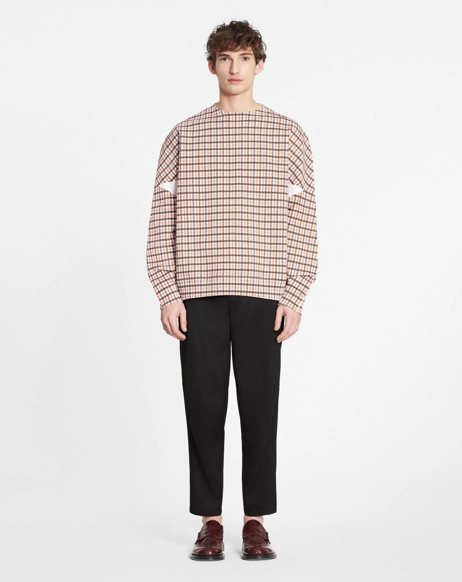 Lanvin OVERPRINTED OVERSIZED SWEATSHIRT 2 Lanvin OVERPRINTED OVERSIZED SWEATSHIRT - Image 2