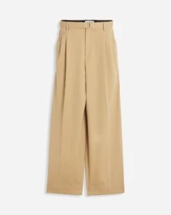 Lanvin WIDE-LEG DOUBLE-PLEATED PANTS