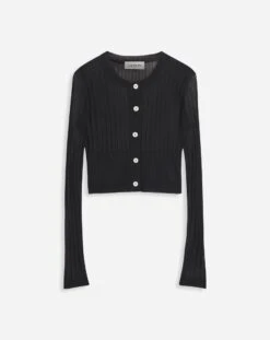 Lanvin COTTON AND SILK CARDIGAN
