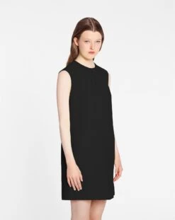 Lanvin GATHERED NECK MINI DRESS -Lanvin rw dr0025 5606 p2310 f 39bb5315 6b10 491c 9a97 3520d5d1ad98