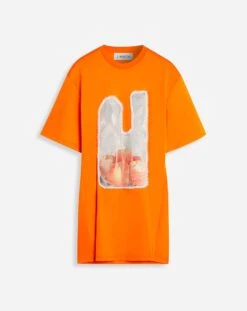 Lanvin MINI SCRATCH & SNIFF T-SHIRT DRESS