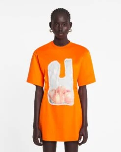 Lanvin MINI SCRATCH & SNIFF T-SHIRT DRESS -Lanvin rw dr0054 j008 e2395 c db84983c cf9c 4845 ad3c 5de763036299