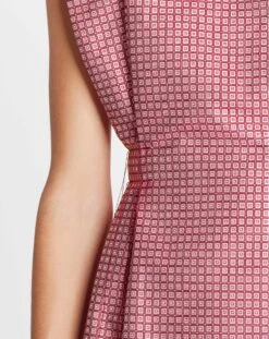 Lanvin FITTED PRINTED MINI DRESS -Lanvin rw dr0239 5687 a2358 e 7299d0a4 0c50 4589 981b 53929b7b0559