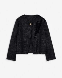 Lanvin EMBROIDERED CROPPED JACKET