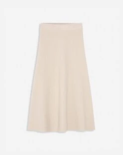 Lanvin FLARED MIDI SKIRT IN WOOL AND CASHMERE