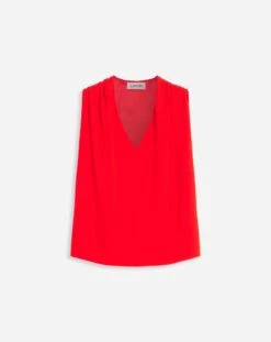 Lanvin 17 Lanvin SLEEVELESS V NECK TOP