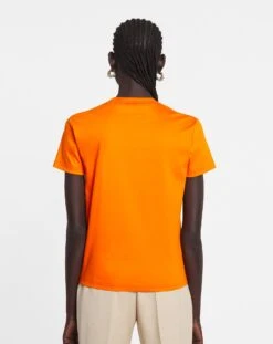 CLASSIC LANVIN PARIS EMBROIDERED T-SHIRT -Lanvin rw ts0030 j208 e2395 d 5129af75 27ca 4f09 abc4 2259589e4cd0